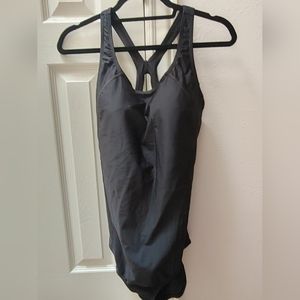 Speedo Black Moderate Powerflex One-piece